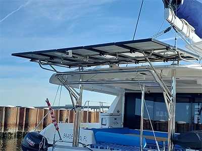 Marine Solar Panel After Install 003 | Nicholson Marine Services