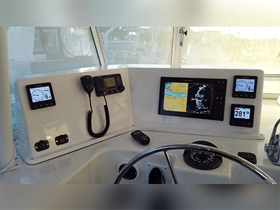 Marine Electronics Panel After | Nicholson Marine Services