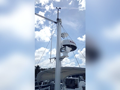 Marine Mast Rebuild After | Nicholson Marine Services