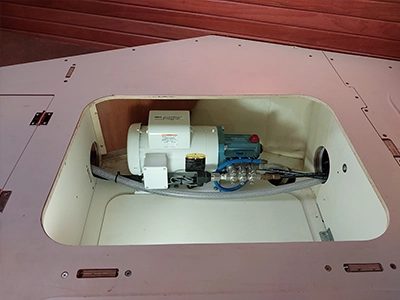 Separating components into various compartments of a sailboat  001 | Nicholson Marine Services