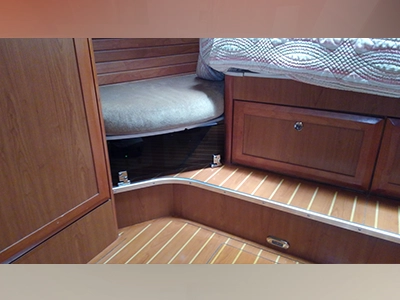 Separating components into various compartments of a sailboat  002 | Nicholson Marine Services