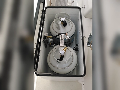 Marine Galley stove conversion 004 | Nicholson Marine Services